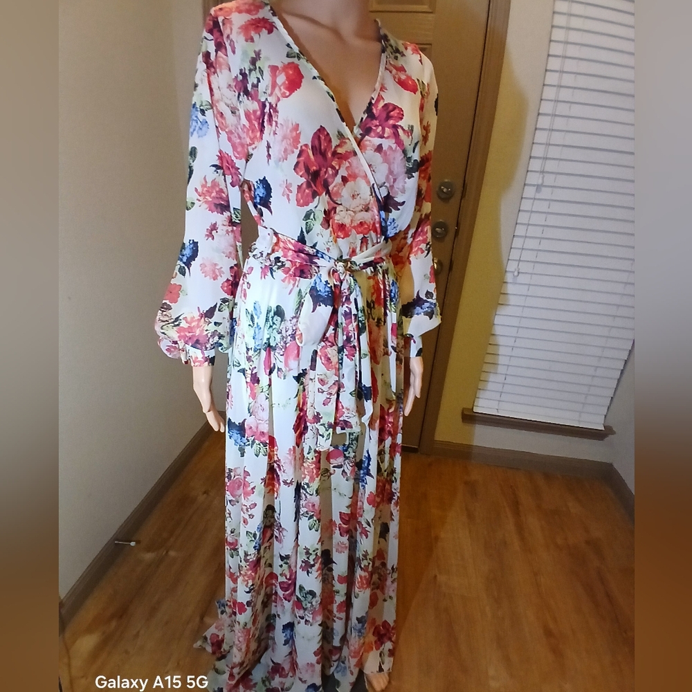 Floral Maxi Dress by Meghan LA